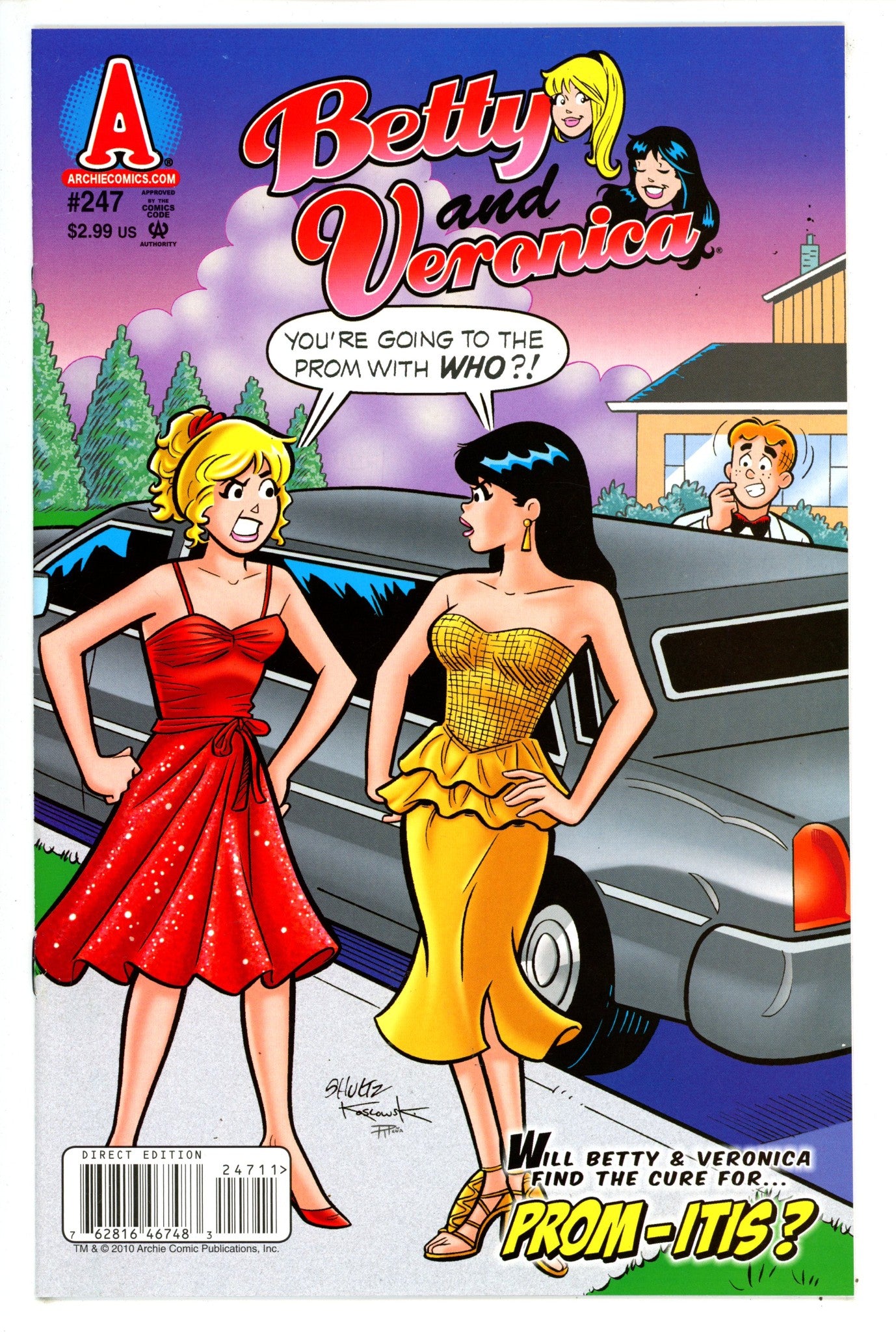 Betty and Veronica Vol 1 247 High Grade (2010) 