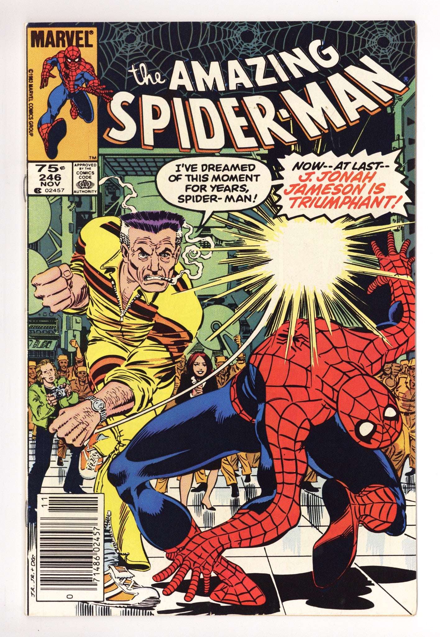 The Amazing Spider-Man Vol 1 246 FN+ (6.5) (1983) Canadian Price Variant 