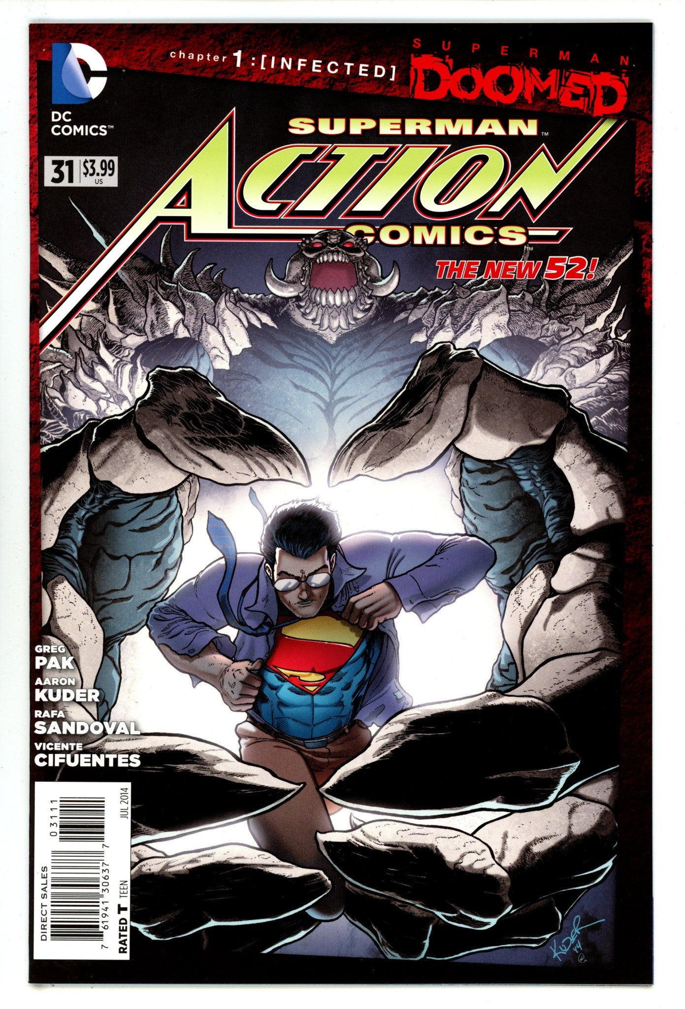 Action Comics Vol 2 31 High Grade (2014) 