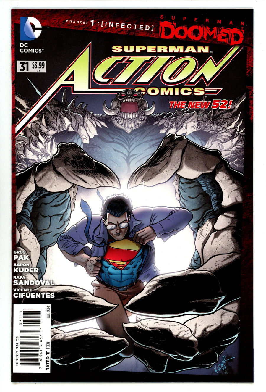 Action Comics Vol 2 31 High Grade (2014) 