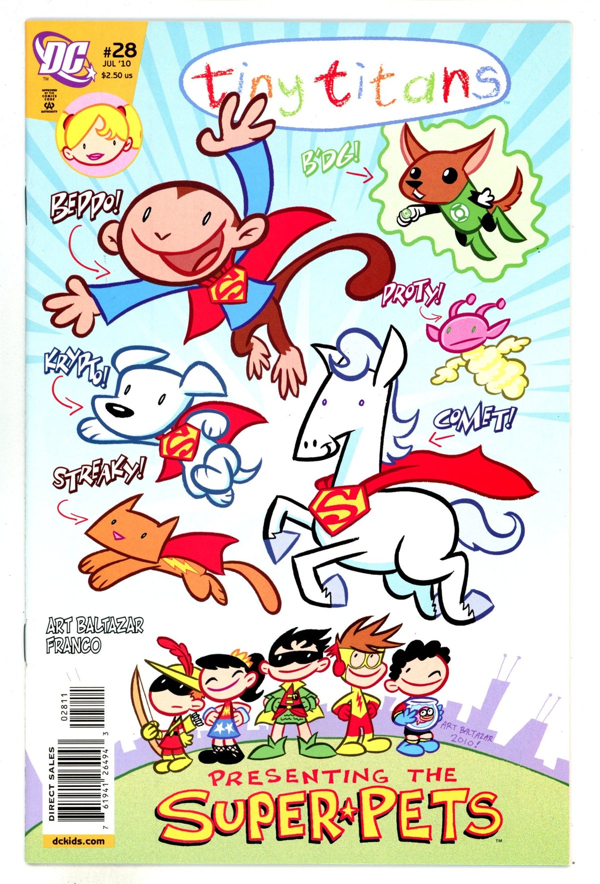 Tiny Titans   28  VF/NM (9.0)   (2010)        