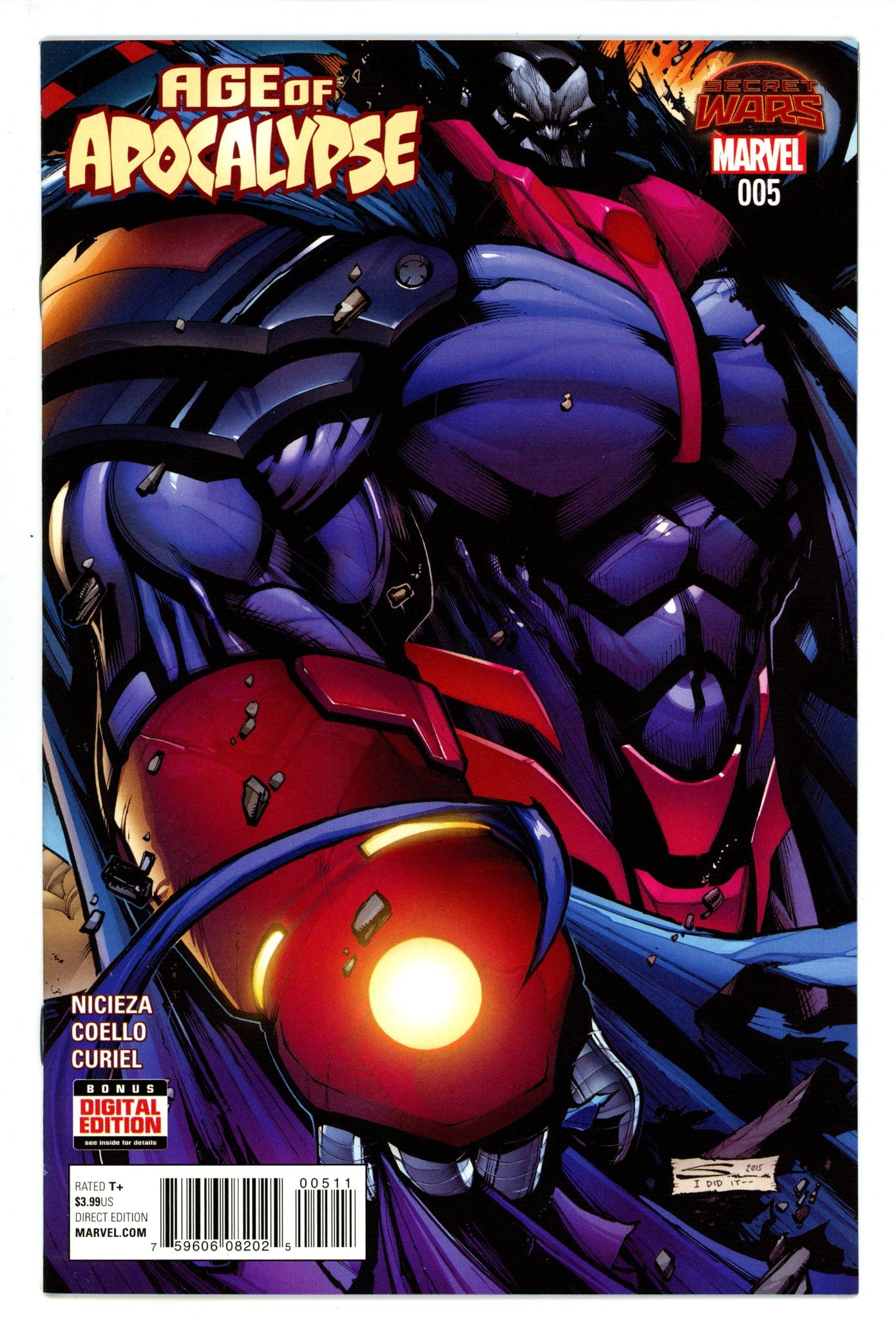 Age of Apocalypse Vol 2 5 High Grade (2015) 