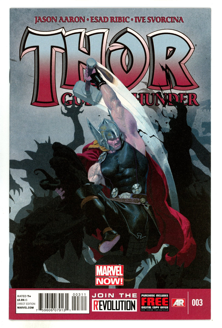 Thor: God of Thunder  3  VF/NM (9.0)  (2013)  