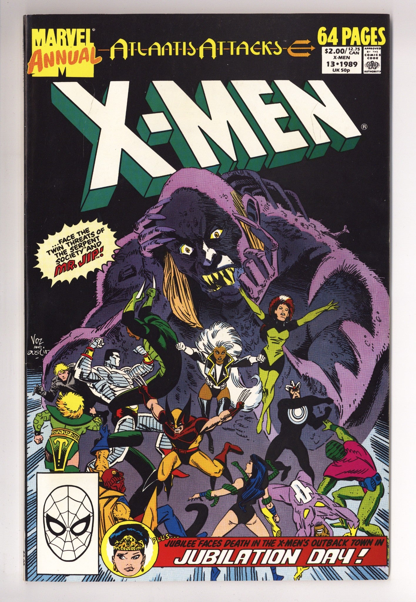 X-Men Annual 13 High Grade (1989) 