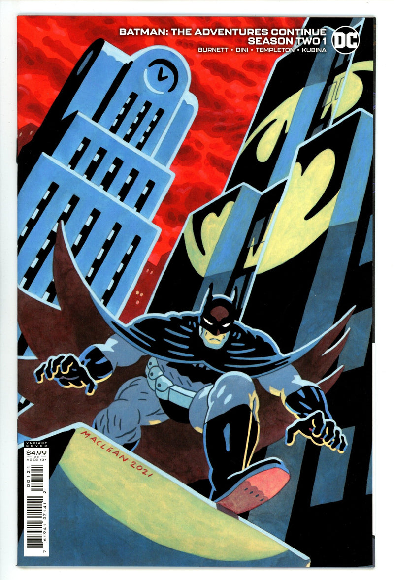 Batman: The Adventures Continue Season Two 1 High Grade (2021) MacLean Variant 