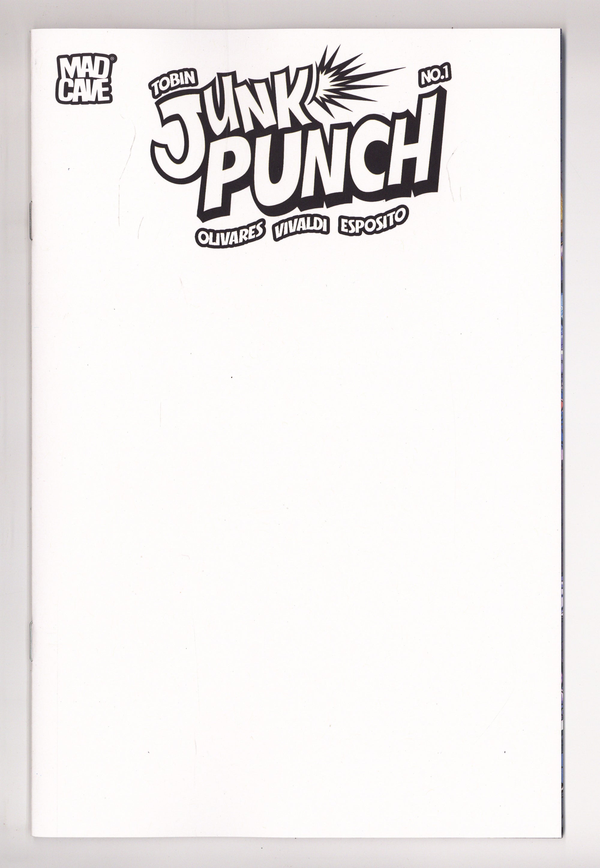Junk Punch 1 Blank Variant (2026)