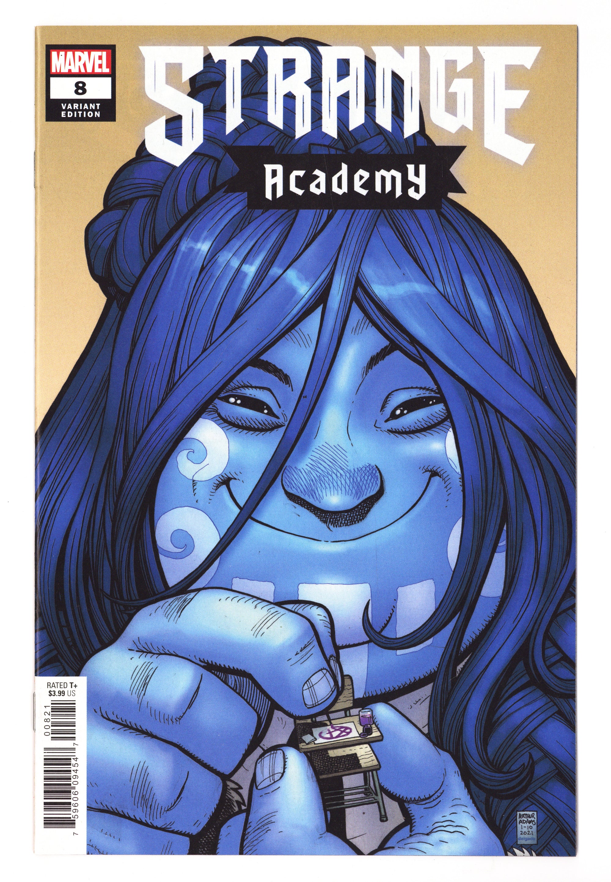 Strange Academy Vol 1 8 High Grade (2021) Adams Variant 