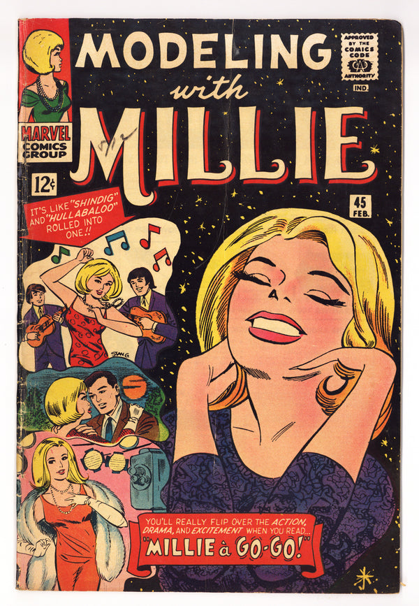 Modeling with Millie 45 VG- (3.5) (1965)