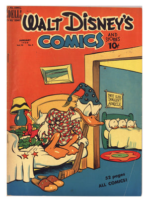 Walt Disney's Comics and Stories Vol 10 4 (112) VG+ (4.5) (1950)