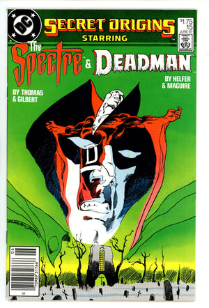 Secret Origins Vol 3 15 NM- (9.2) (1987) Canadian Price Variant