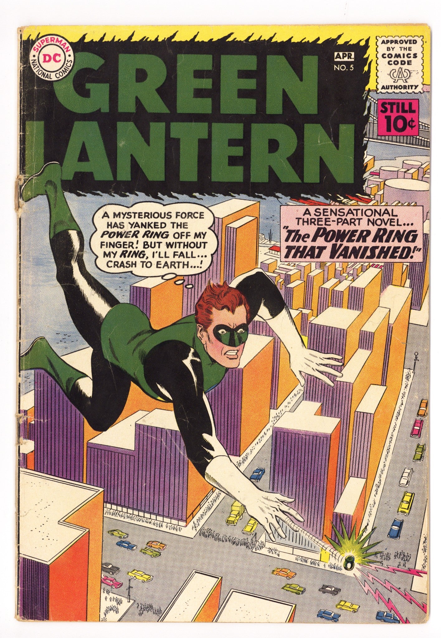 Green Lantern Vol 2 5 GD+ (2.5) (1961) 