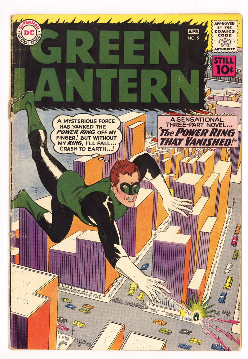 Green Lantern Vol 2 5 GD+ (2.5) (1961) 