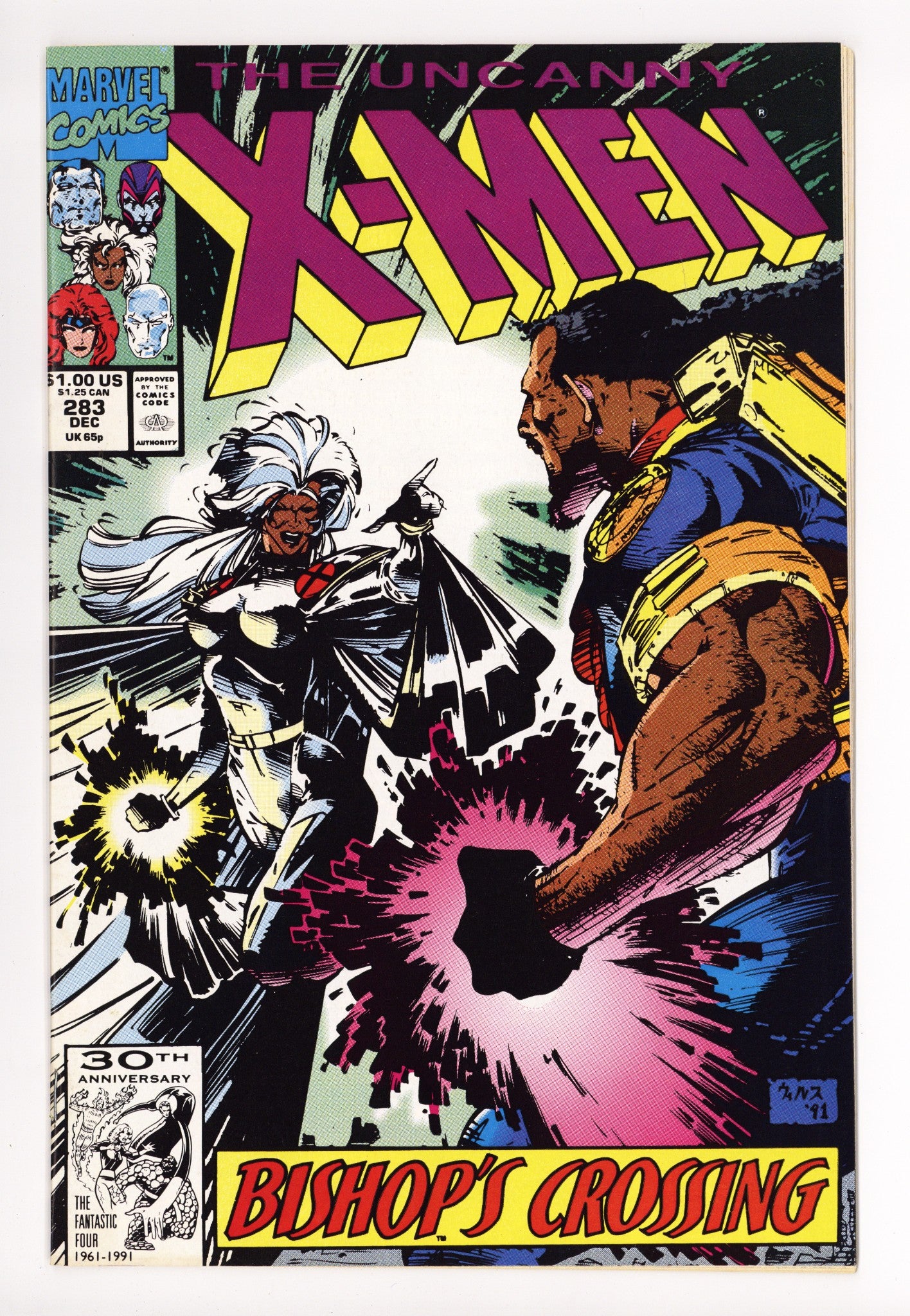 The Uncanny X-Men Vol 1 283 Mid Grade (1991) 