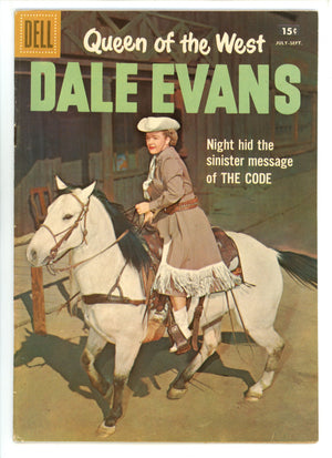 Queen of the West Dale Evans 16 VF- (7.5) 15¢ Variant (1957) 