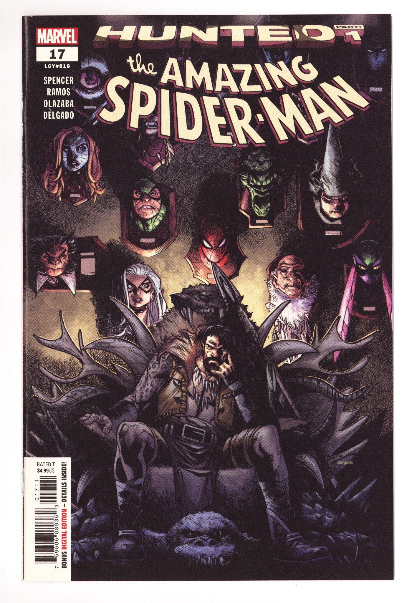 Amazing Spider-Man Vol 5 17 (818) High Grade (2019) 