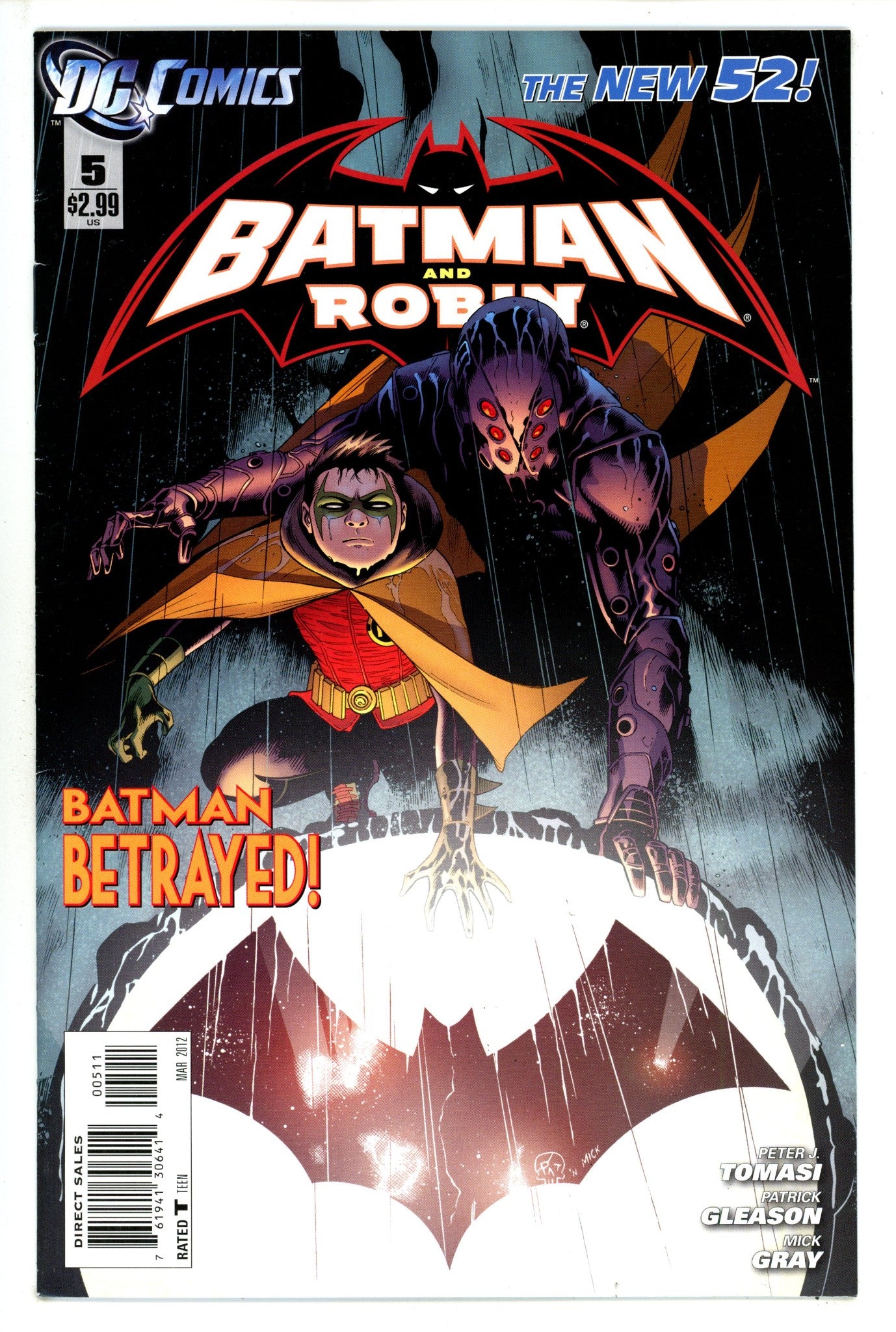 Batman and Robin Vol 2 5 High Grade (2012) 