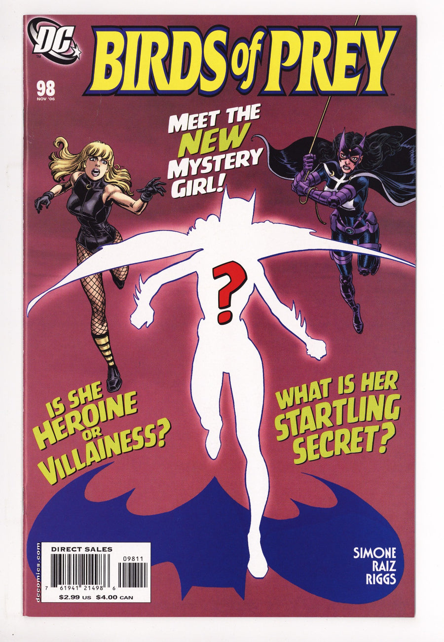 Birds of Prey Vol 1 98 High Grade (2006) 