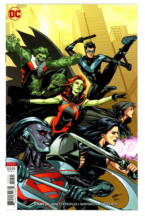 Titans Vol 3 24 High Grade (2018) Lupacchino Variant