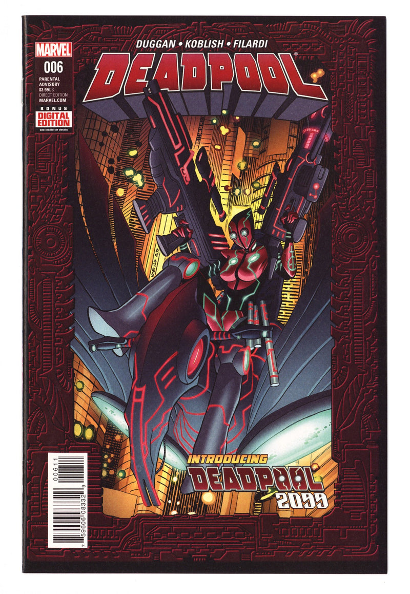 Deadpool Vol 5 6 High Grade (2016) 