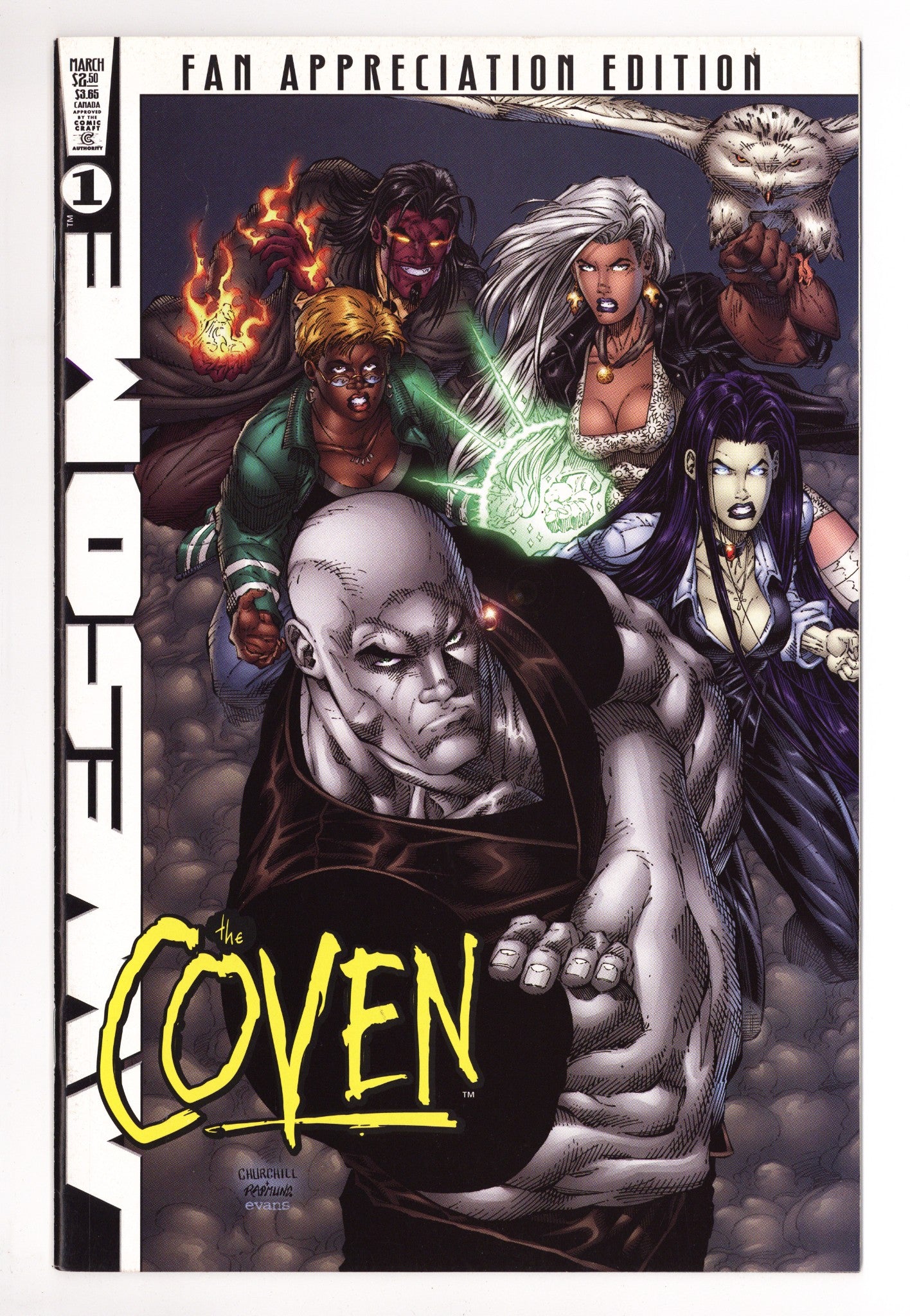 The Coven 1 Mid Grade (1997) Appreciation Variant 