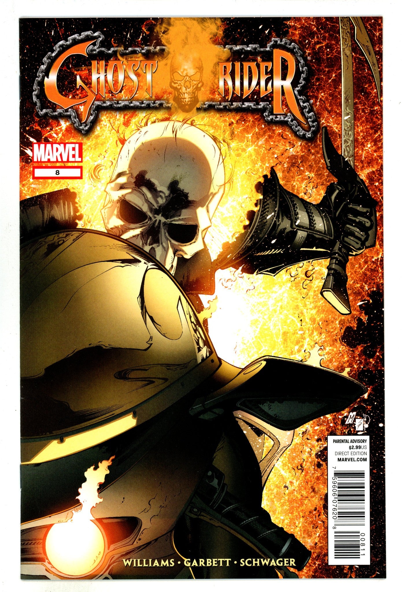 Ghost Rider Vol 6 8 High Grade (2012) 