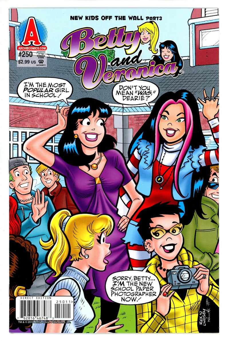 Betty and Veronica Vol 1 250 High Grade (2010) 