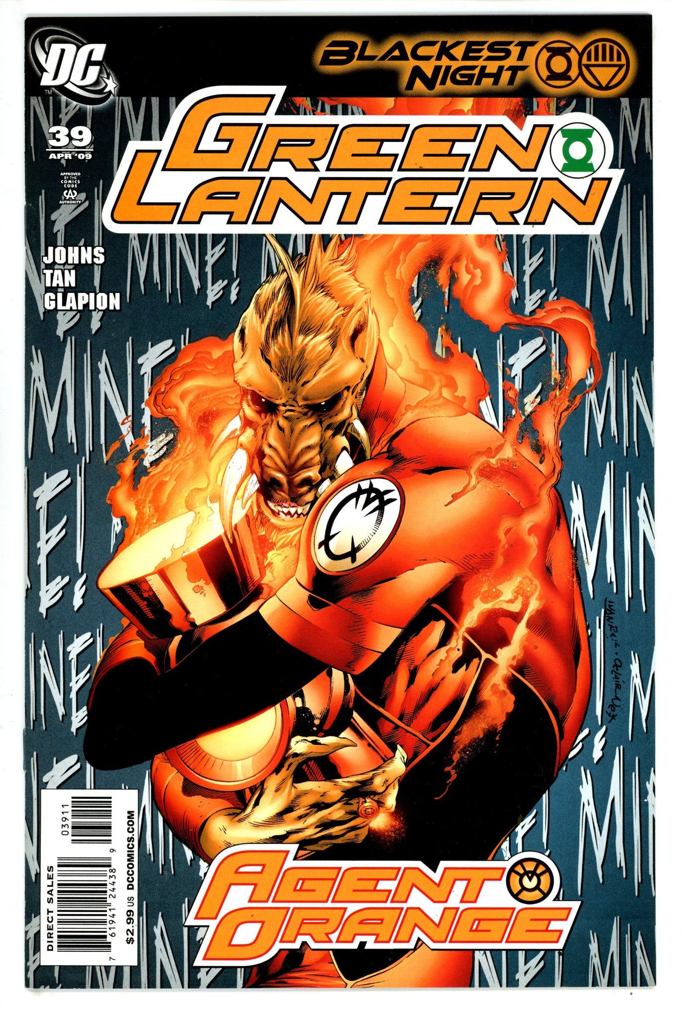 Green Lantern Vol 4 39 VF/NM (2009)