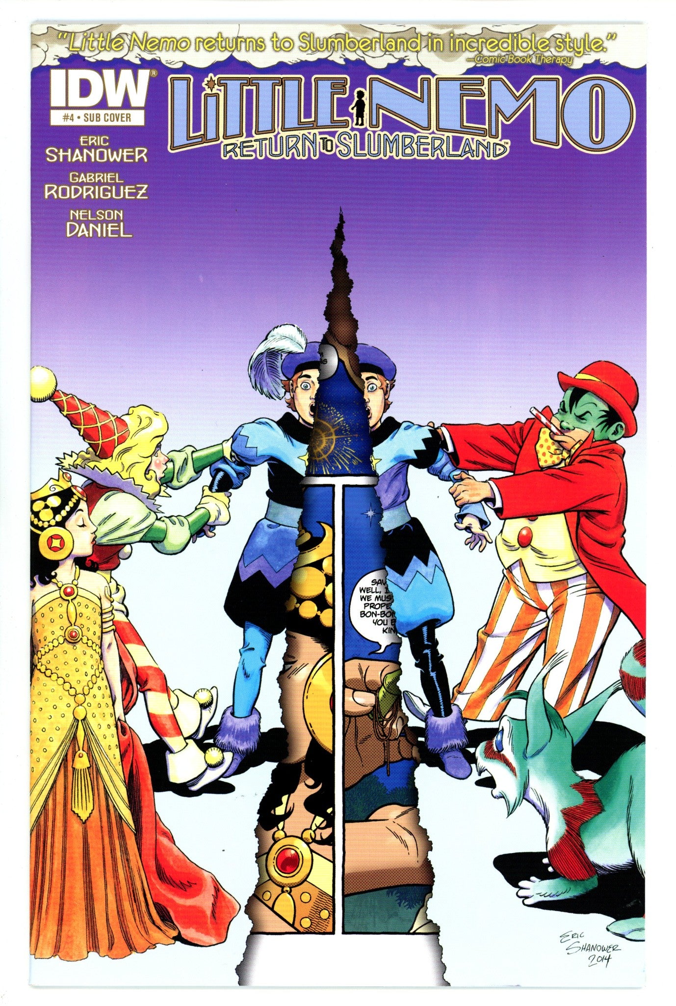 Little Nemo: Return to Slumberland 4 High Grade (2015) Shanower Variant 