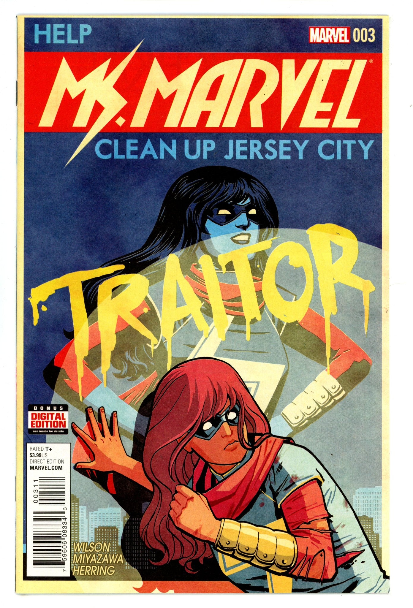 Ms. Marvel Vol 4 3 High Grade (2016) 