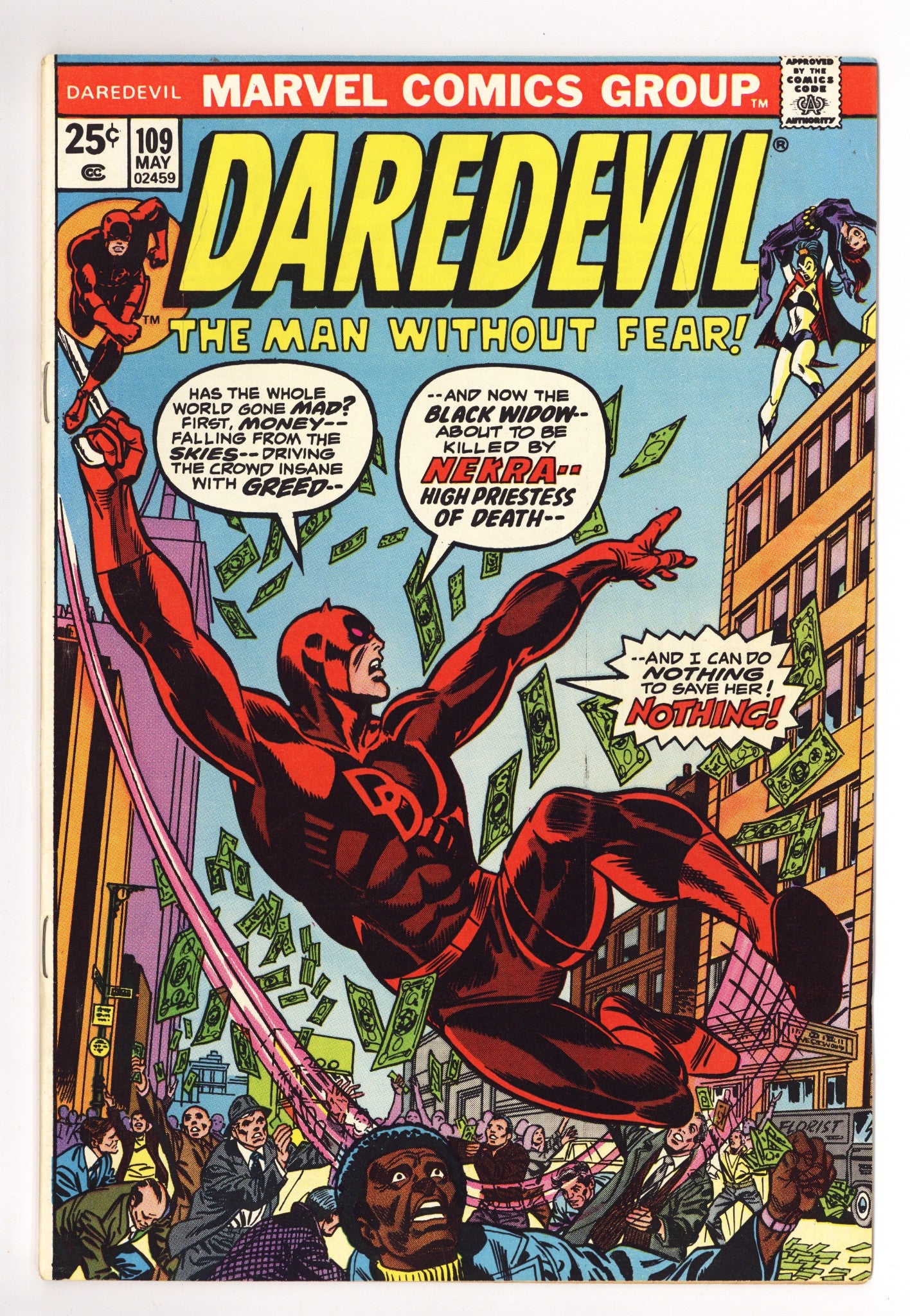 Daredevil Vol 1 109 FN (6.0) (1974) 
