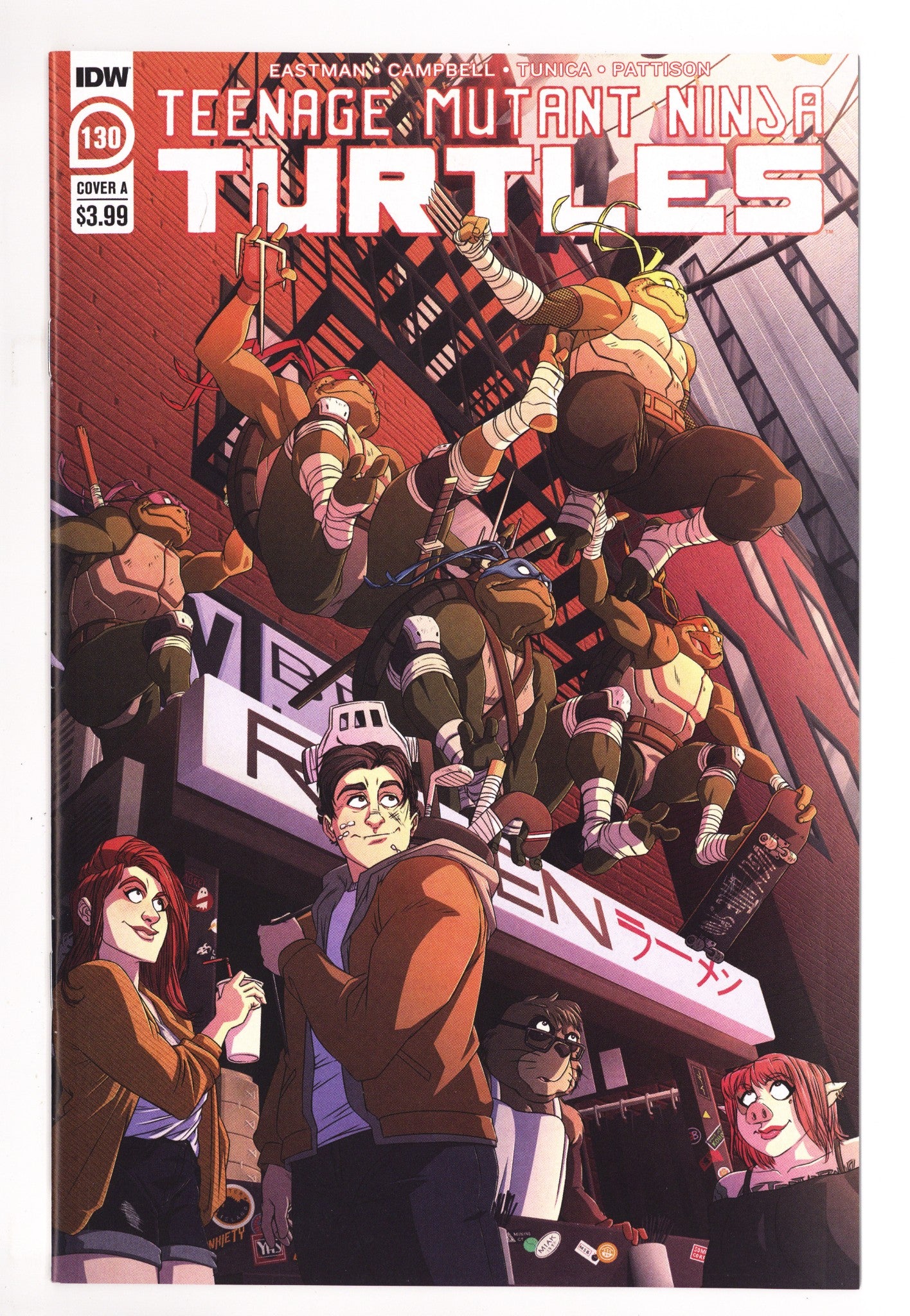 Teenage Mutant Ninja Turtles Vol 5 130  High Grade   (2022)        
