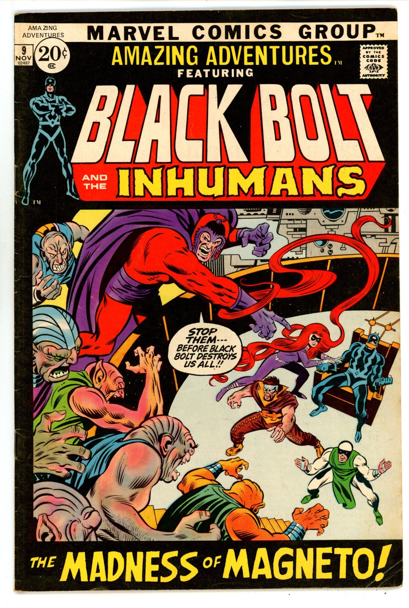 Amazing Adventures Vol 2 9 FN- (5.5) (1971) 