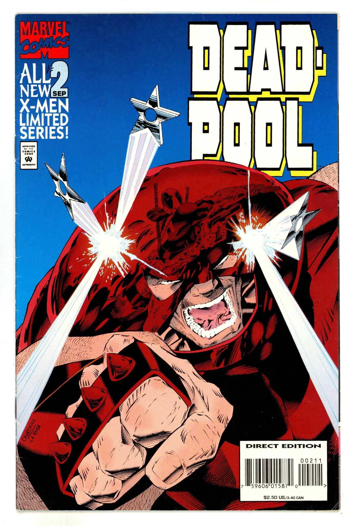Deadpool Vol 1 2  VG (4.0)  (1994)  