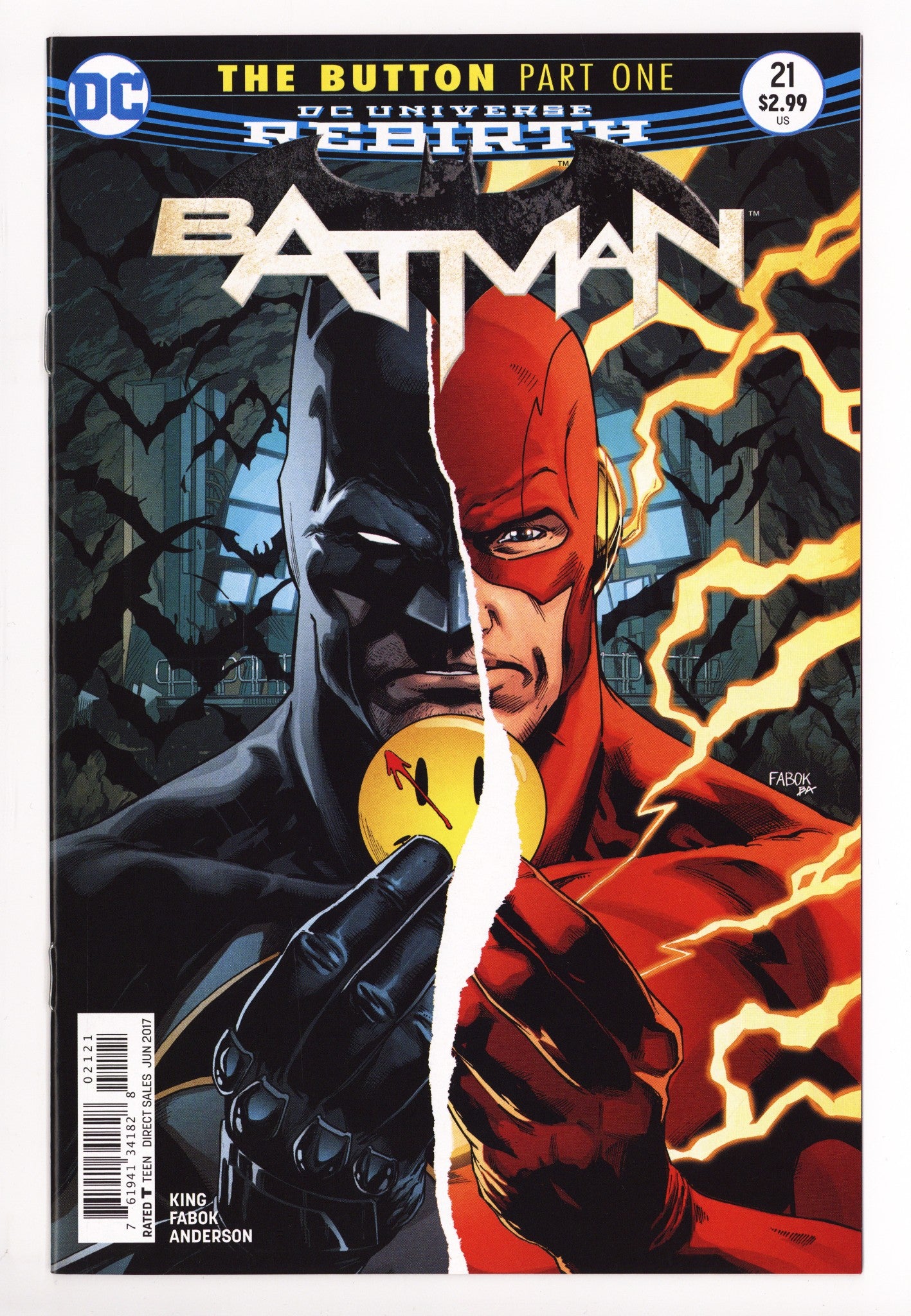 Batman Vol 3 21 High Grade (2017) Non-Lenticular Variant 