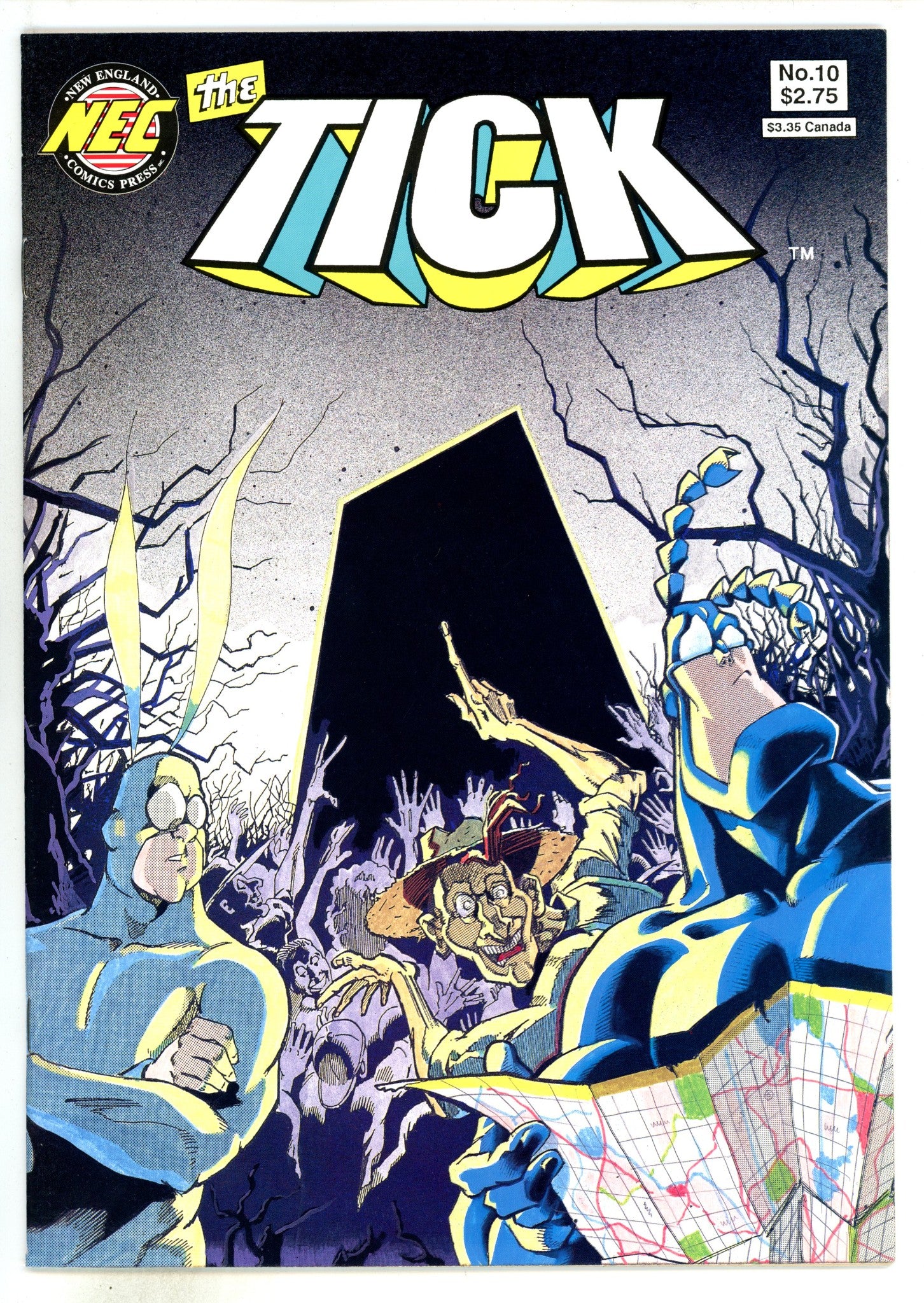 The Tick 10 VF/NM (9.0) (1991) 