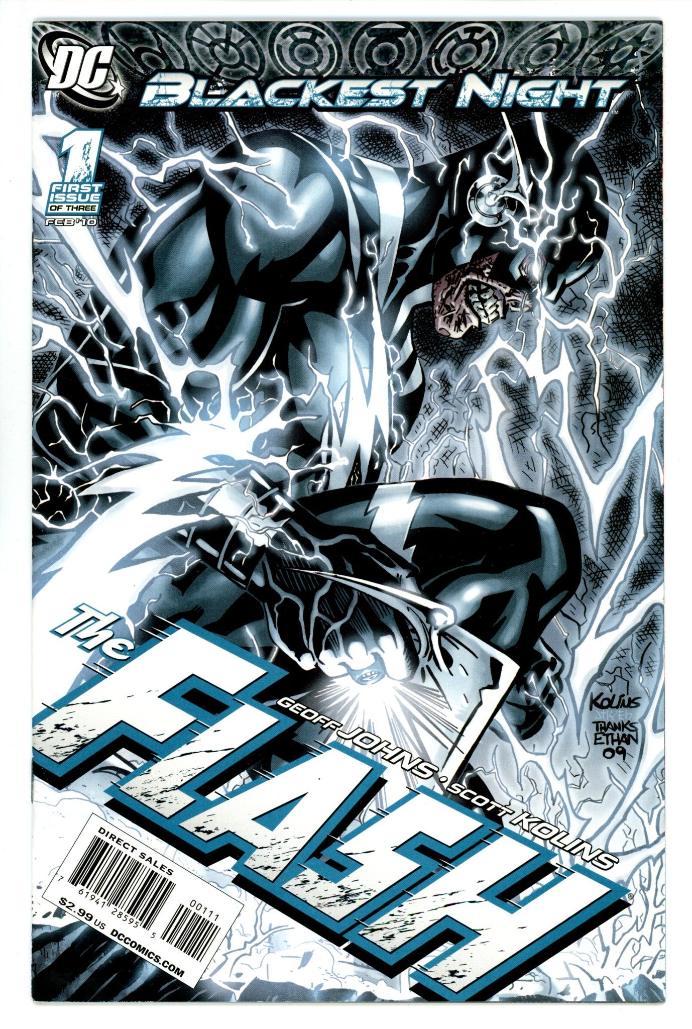 Blackest Night: The Flash 1 High Grade (2010) 