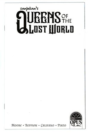 Sanjulian's Queens of the Lost World 1 High Grade (2023) Blank Incentive Variant