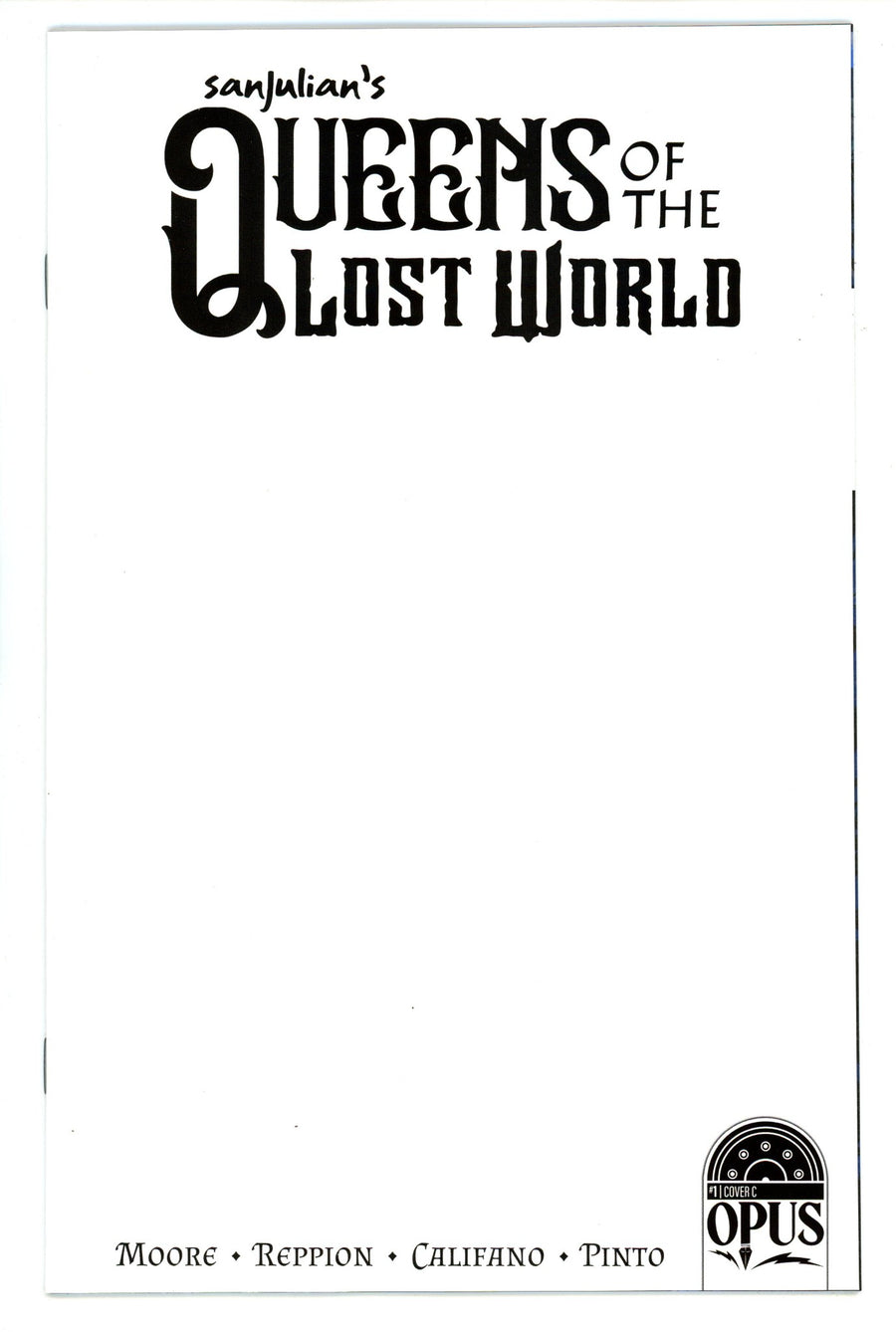 Sanjulian's Queens of the Lost World 1 High Grade (2023) Blank Incentive Variant 