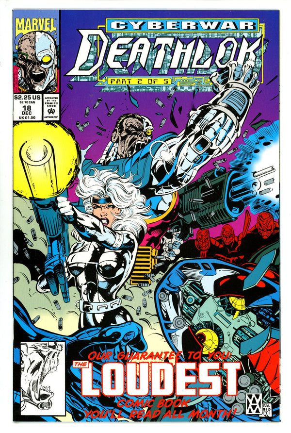 Deathlok Vol 2 18 (1992)