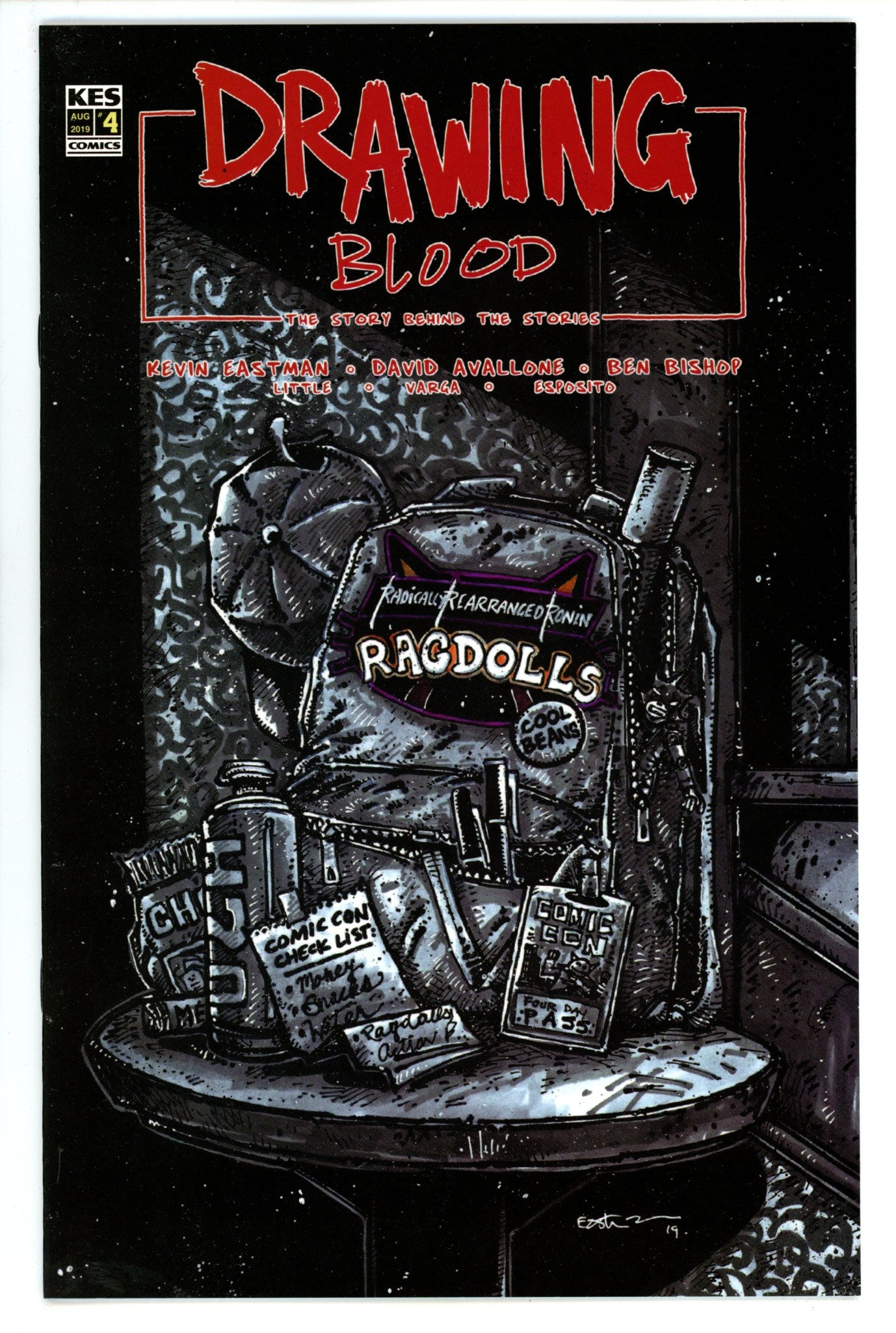 Drawing Blood 4 High Grade (2019) Eastman Variant 