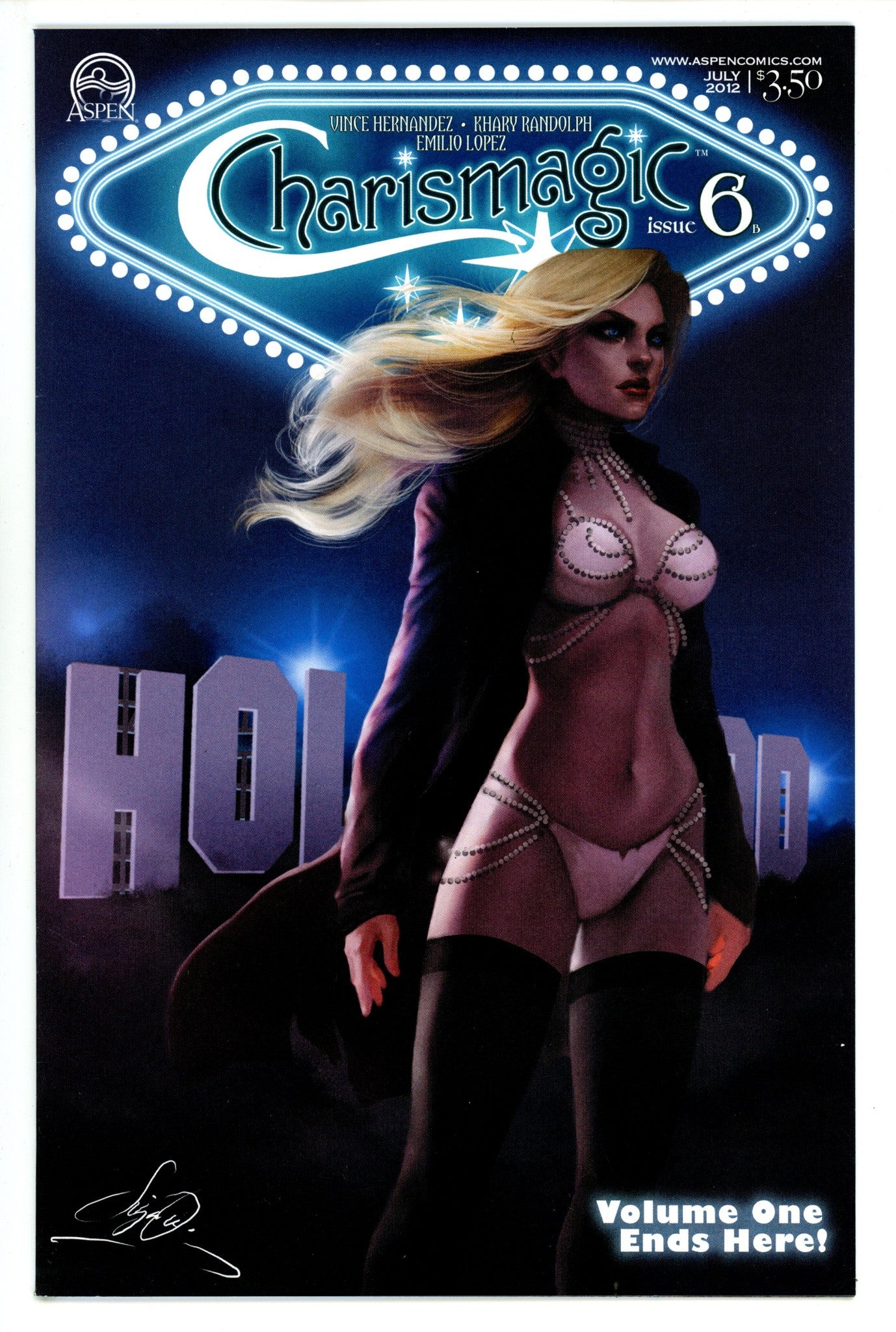 Charismagic Vol 3 6 High Grade (2012) Oum Variant 