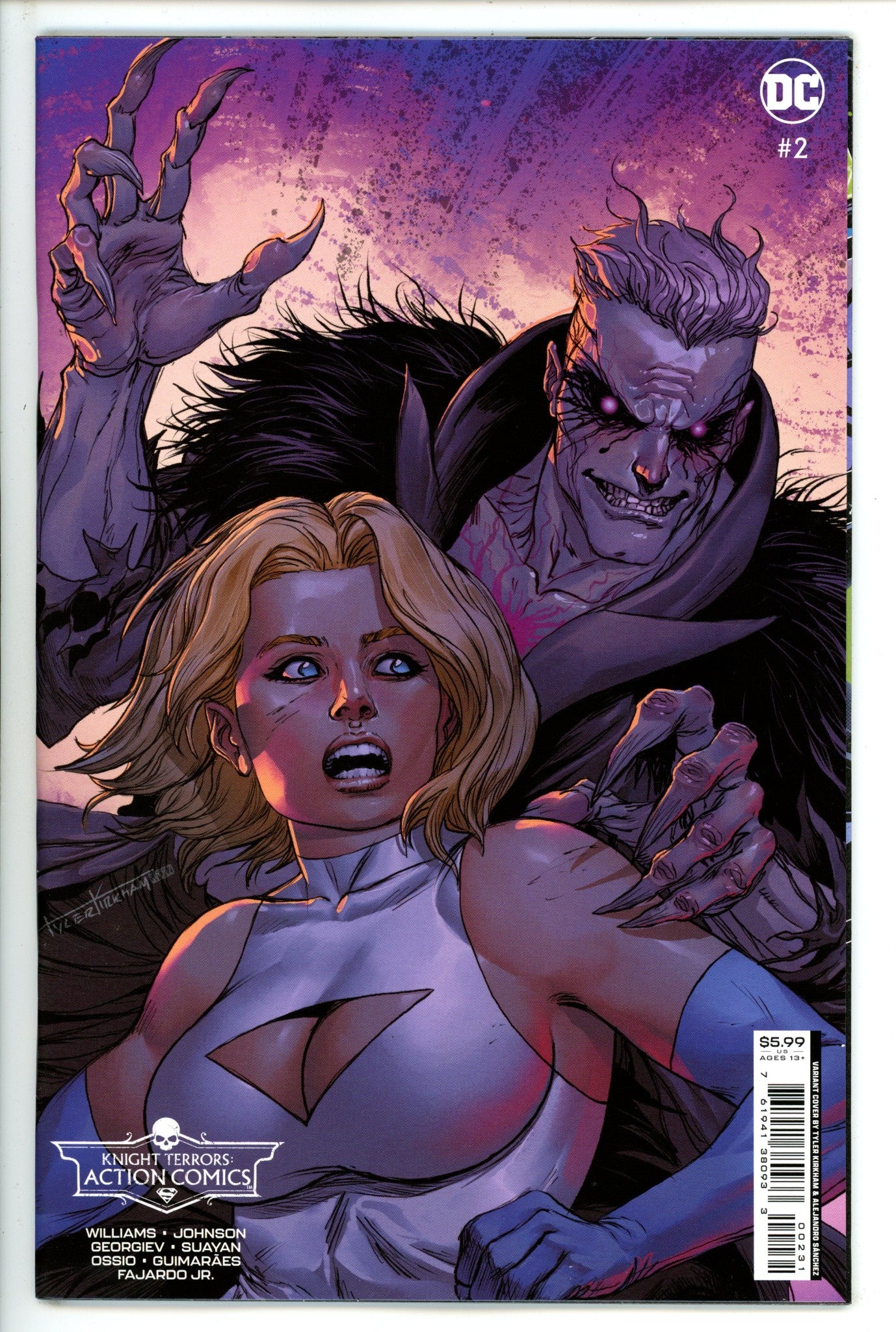 Knight Terrors Action Comics 2 Kirkham Variant (2023)