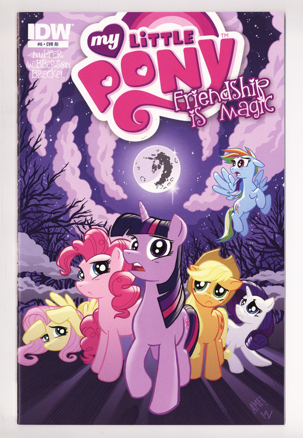 My Little Pony: Friendship Is Magic 6 VF/NM (9.0) (2013) Fleecs Incentive Variant