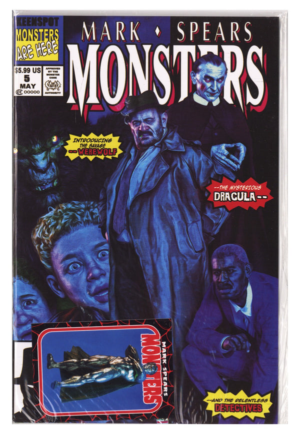 Mark Spears Monsters 5 New, Sealed (2025) Spears Homage Variant