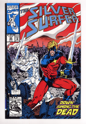 Silver Surfer Vol 3 63 Mid Grade (1992)