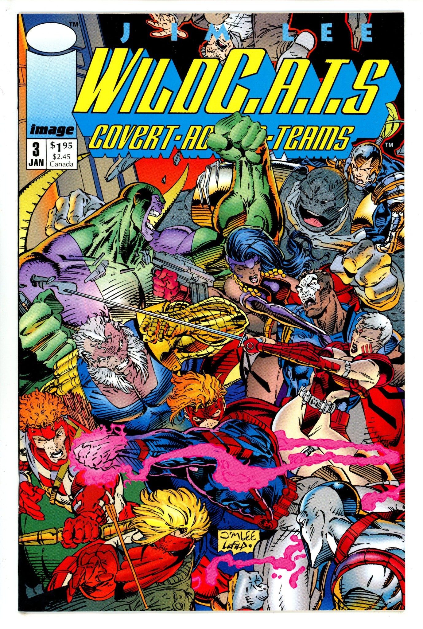 WildC.A.T.S: Covert Action Teams Vol 1 3 (1992)