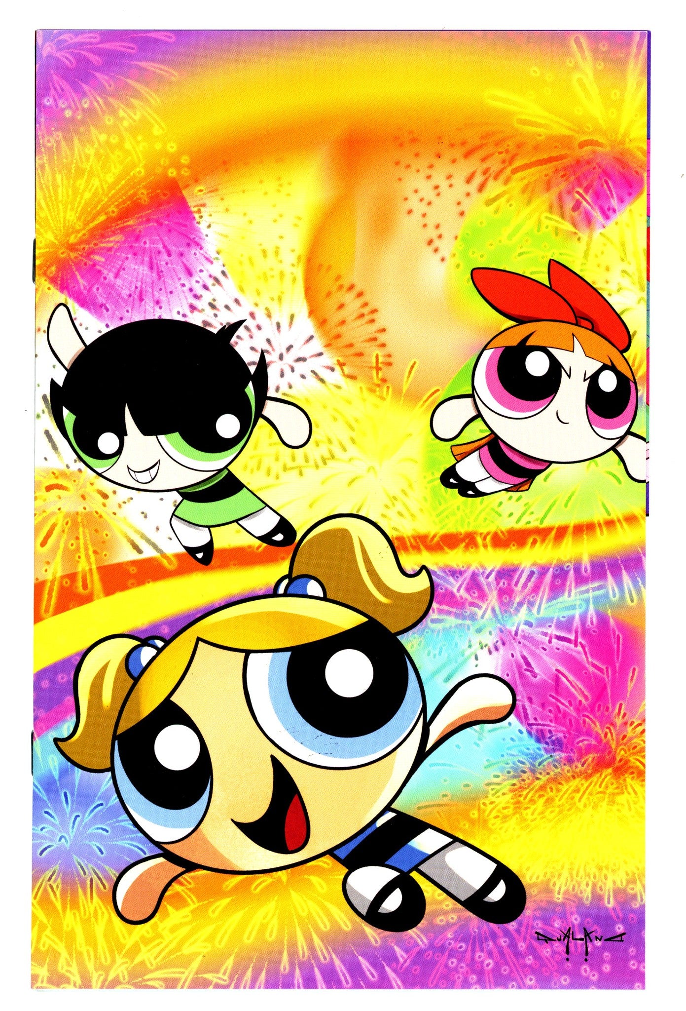 Powerpuff Girls 7 Qualano Virgin Incentive Variant NM (2025)