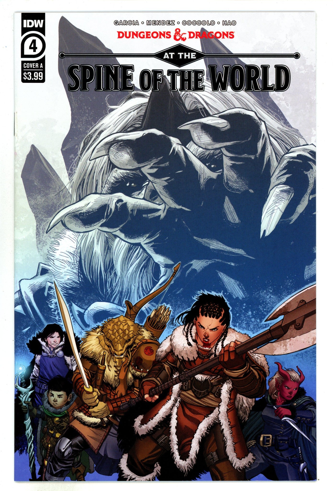 Dungeons & Dragons: At the Spine of the World 4 High Grade (2021) 
