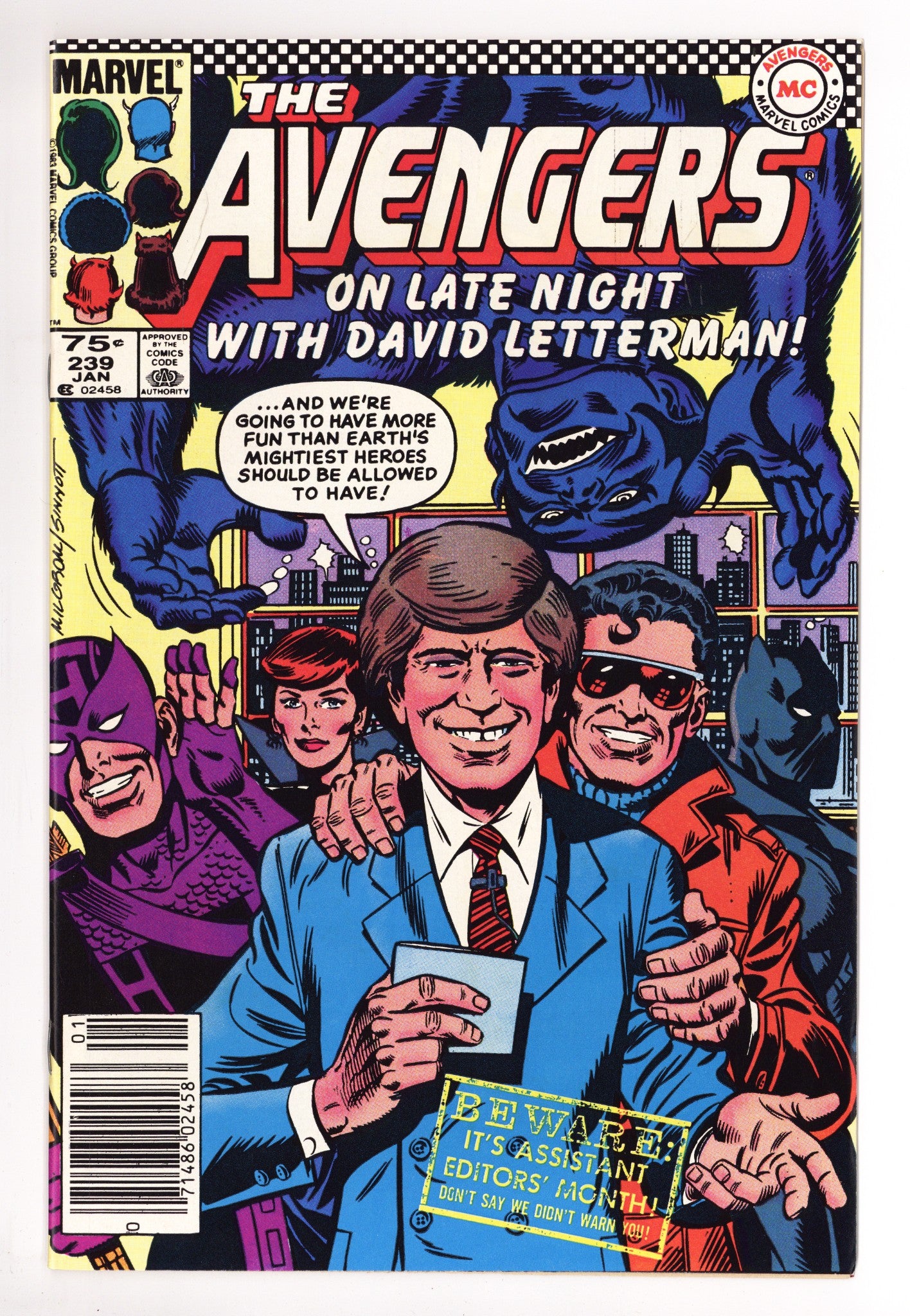 The Avengers Vol 1 239 VF/NM (9.0) (1984) Canadian Price Variant 