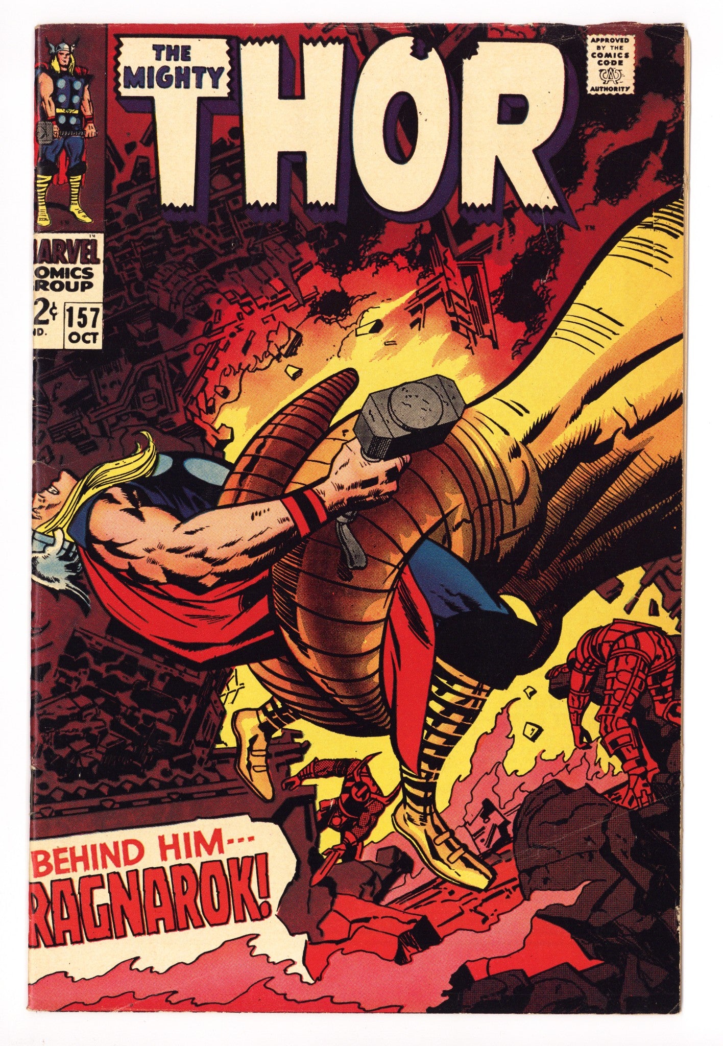 Thor Vol 1 157 FN (6.0) (1968) 